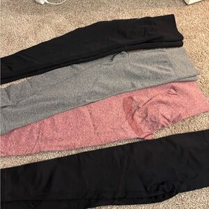 Butt Lifting Leggings - Set of 4